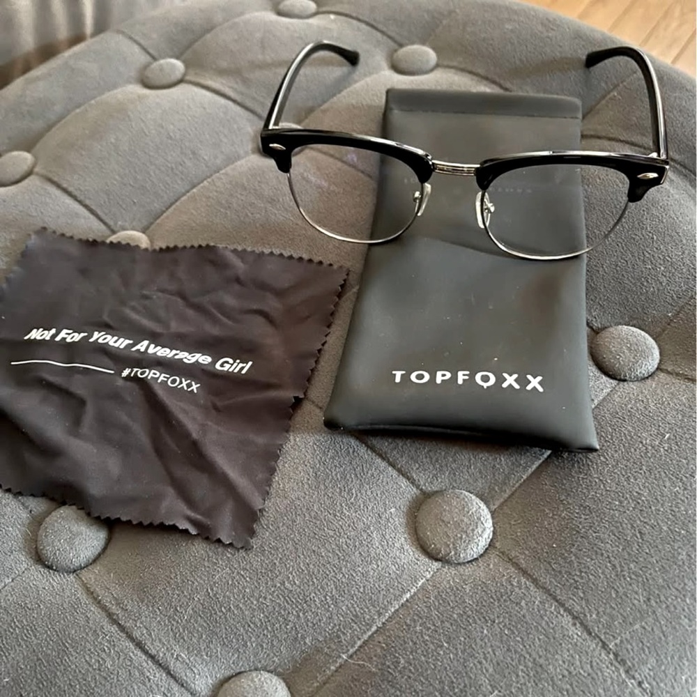 TopFoxx Blue Light Harper Glasses